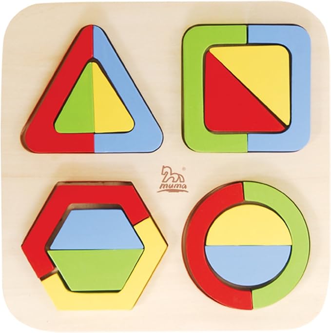 木马智慧 几何形状拼图-23545